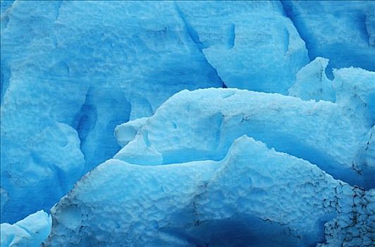 冰川冰,出口,冰河,阿拉斯加,美国