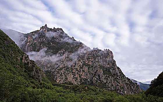 藏地的山