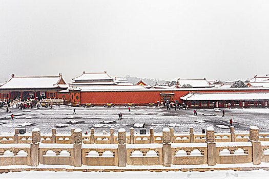 故宫雪景