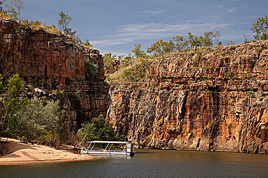 船,凯瑟琳峡谷,北领地州,澳大利亚