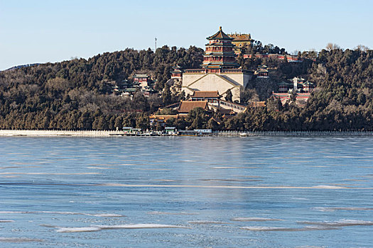 万寿山,佛香阁,颐和园