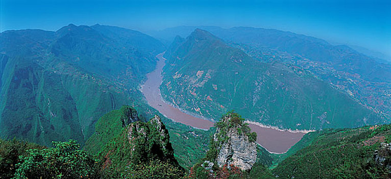 长江,河,三峡