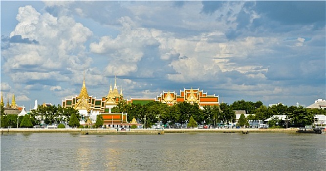 大皇宫,风景,湄南河