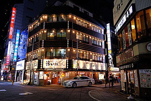 东京新宿美食街
