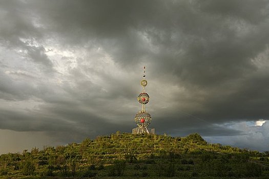 器械,建造,东方明珠塔,内蒙古,中国