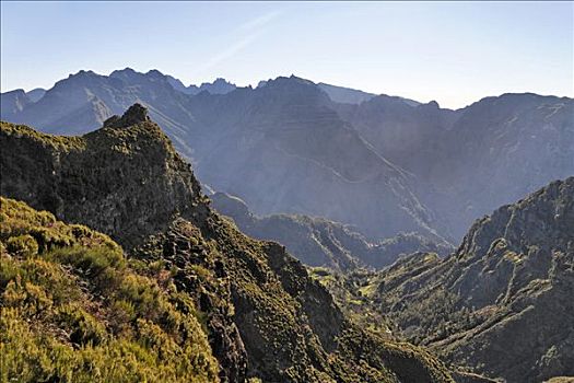 山峦,马德拉岛,葡萄牙