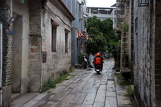 广东省广州市,穿行在古朴典雅的黄埔古村,透过建筑感受岭南文化