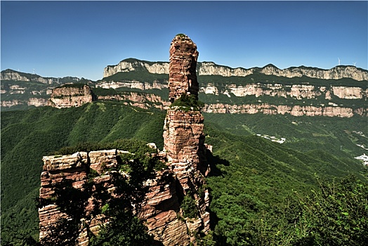 河北省石家庄市赞皇县嶂石岩风景区