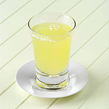 玻璃,菠萝汁
