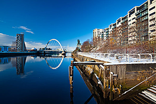 拱形,桥,格拉斯哥,苏格兰