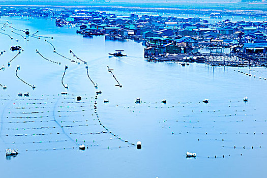 福建霞浦,渔船,养殖