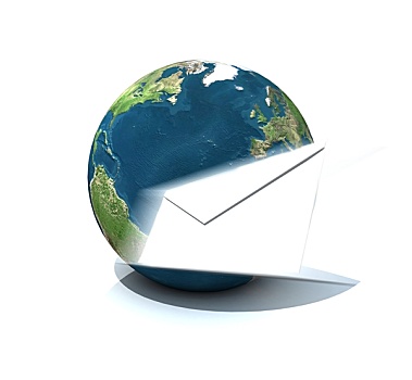 世界,邮件