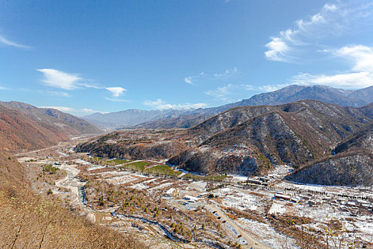 陕西秦岭太白县风光