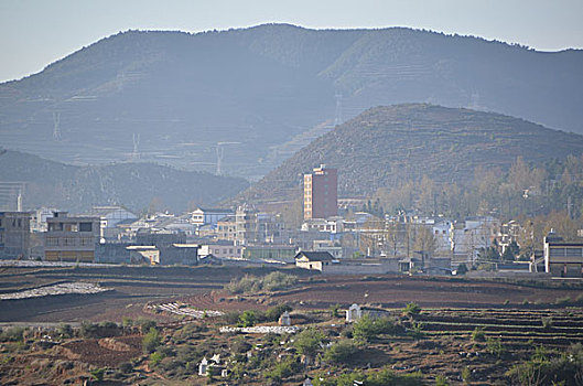 贵州风光,田园,村庄,风景,花草