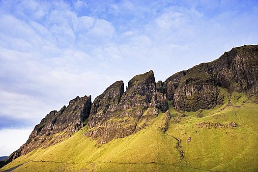 悬崖,斯凯岛,苏格兰