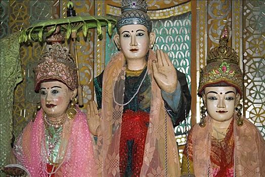 神圣,雕塑,博物馆,波芭山,缅甸