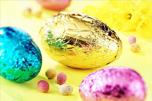 色彩,巧克力,复活节彩蛋