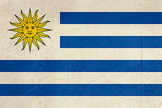 低劣,乌拉圭,旗帜