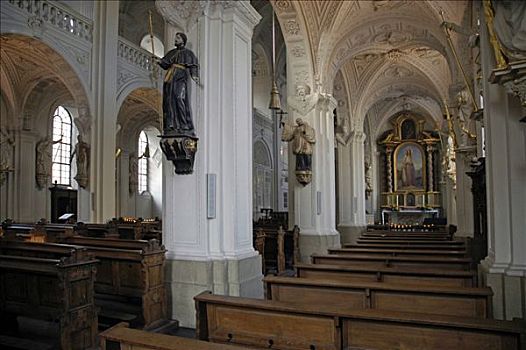 室内,安德里亚,教堂,北莱茵威斯特伐利亚,德国