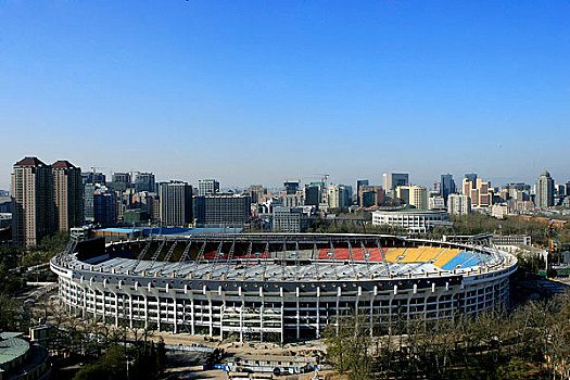 北京工人体育馆改新