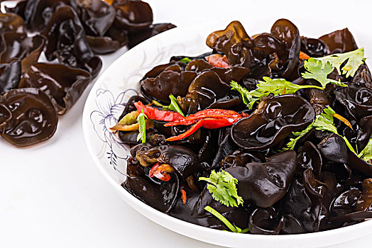 凉菜木耳,中国传统美食