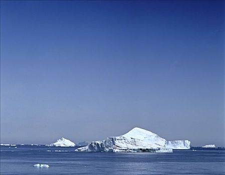 冰山,浮冰,漂浮,极地,海洋,南极