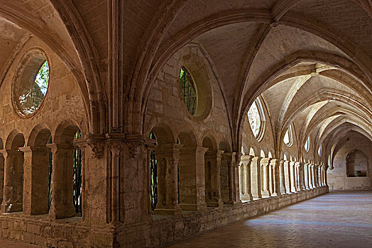 法国,法国南部,西多会,教堂,神圣,回廊,12世纪
