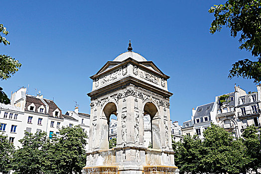 巴黎,巴黎一区,地点,地区,喷泉