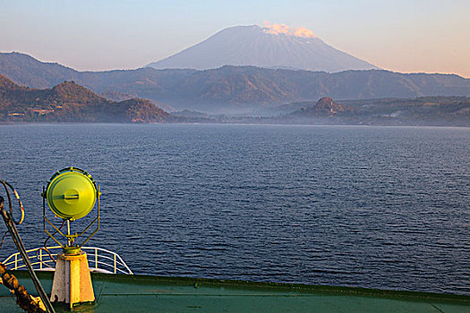 风景,火山