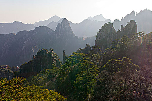 黄山,自然风光