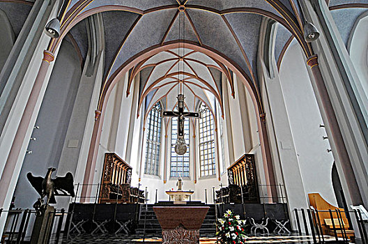 教堂,北莱茵威斯特伐利亚,德国,欧洲