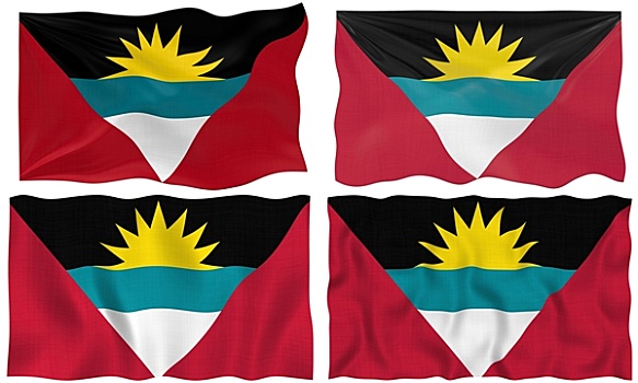 旗帜,安提瓜岛,巴布达岛