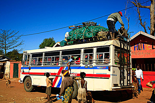 巴士,运输,马达加斯加