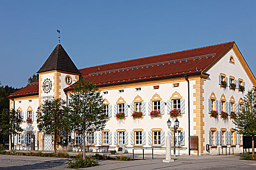 市政厅,上巴伐利亚,巴伐利亚,德国,欧洲