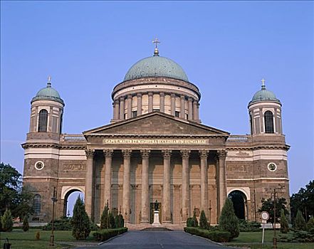 埃斯泰尔戈姆,罗马天主教,大教堂,圣安德烈,多瑙河,弯曲,匈牙利