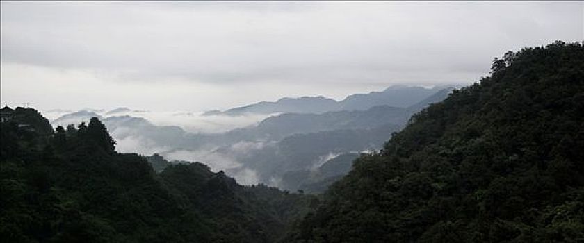 风景,武当山,中国