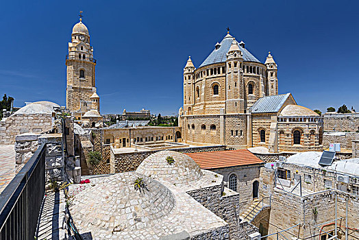 教堂,锡安山,耶路撒冷,以色列,中东