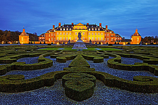 城堡,宫殿,花园,明斯特地区,北莱茵威斯特伐利亚,德国,欧洲