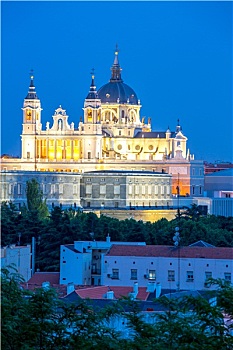 大教堂,马德里,西班牙