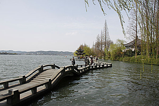 杭州西湖风景