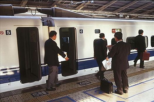 火车站,乘客,男人,日本人,车站,新干线,东京,日本,亚洲