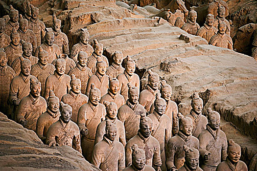 中國,秦朝,陵墓,兵馬俑