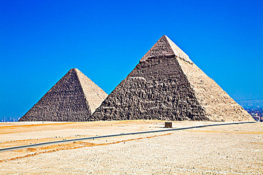 基奥普斯金字塔,胡夫金字塔,卡夫拉金字塔,吉萨金字塔,开罗,埃及