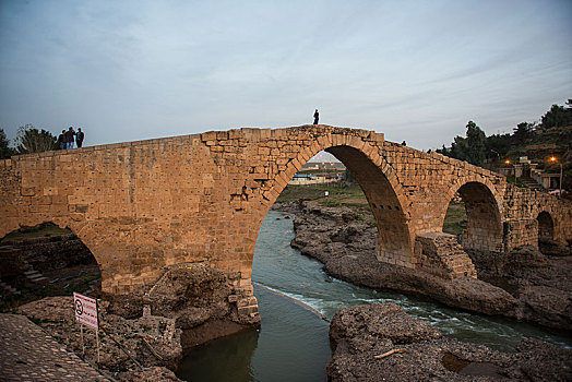 桥,省,伊拉克,库尔德斯坦,亚洲