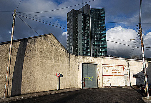建筑,2008年,经济,不景气,城市,科克市,爱尔兰