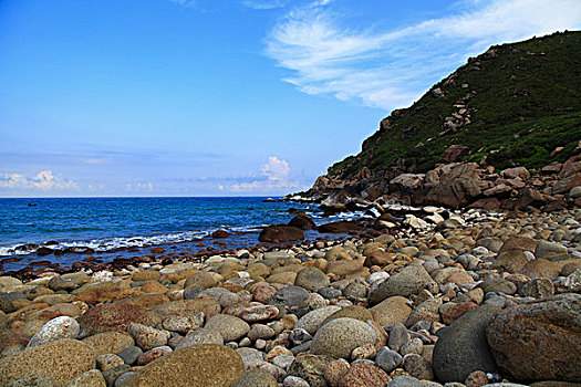 大花角海边岩石风光