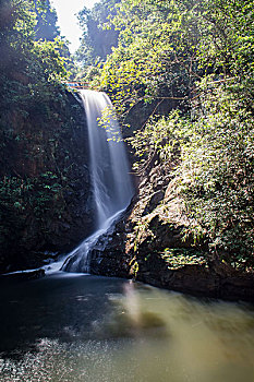 深圳马峦山瀑布