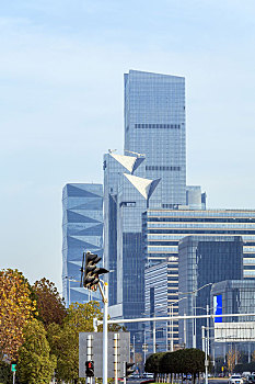 南京城市建筑风光