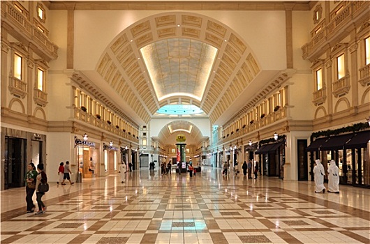 室内,商场,购物中心,多哈,卡塔尔