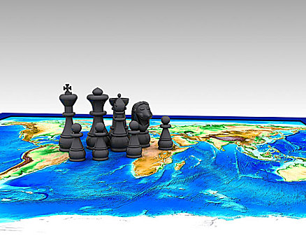 下棋,世界